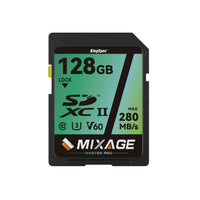 KingSpec Mixage SD card SDXC UHS-II U3 V60 C10