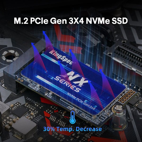 KingSpec m.2 SSD NVMe 2230 128gb 256gb 512gb, M2 PCIe 1TB ssd