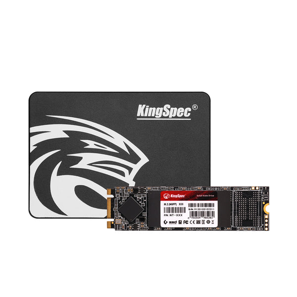 KingSpec M.2 NGFF 2280 SSD, M.2 SATA 64GB 128GB 256GB 512GB 1TB