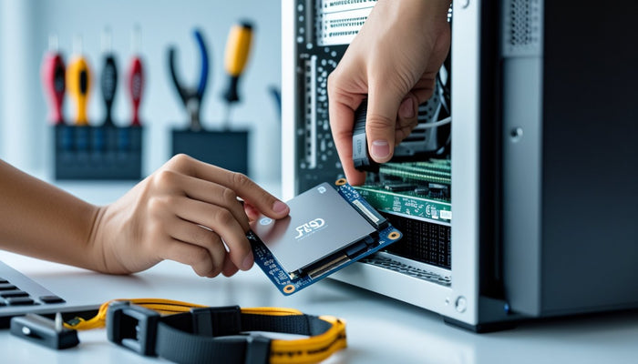 Installing a SATA or M.2 internal SSD