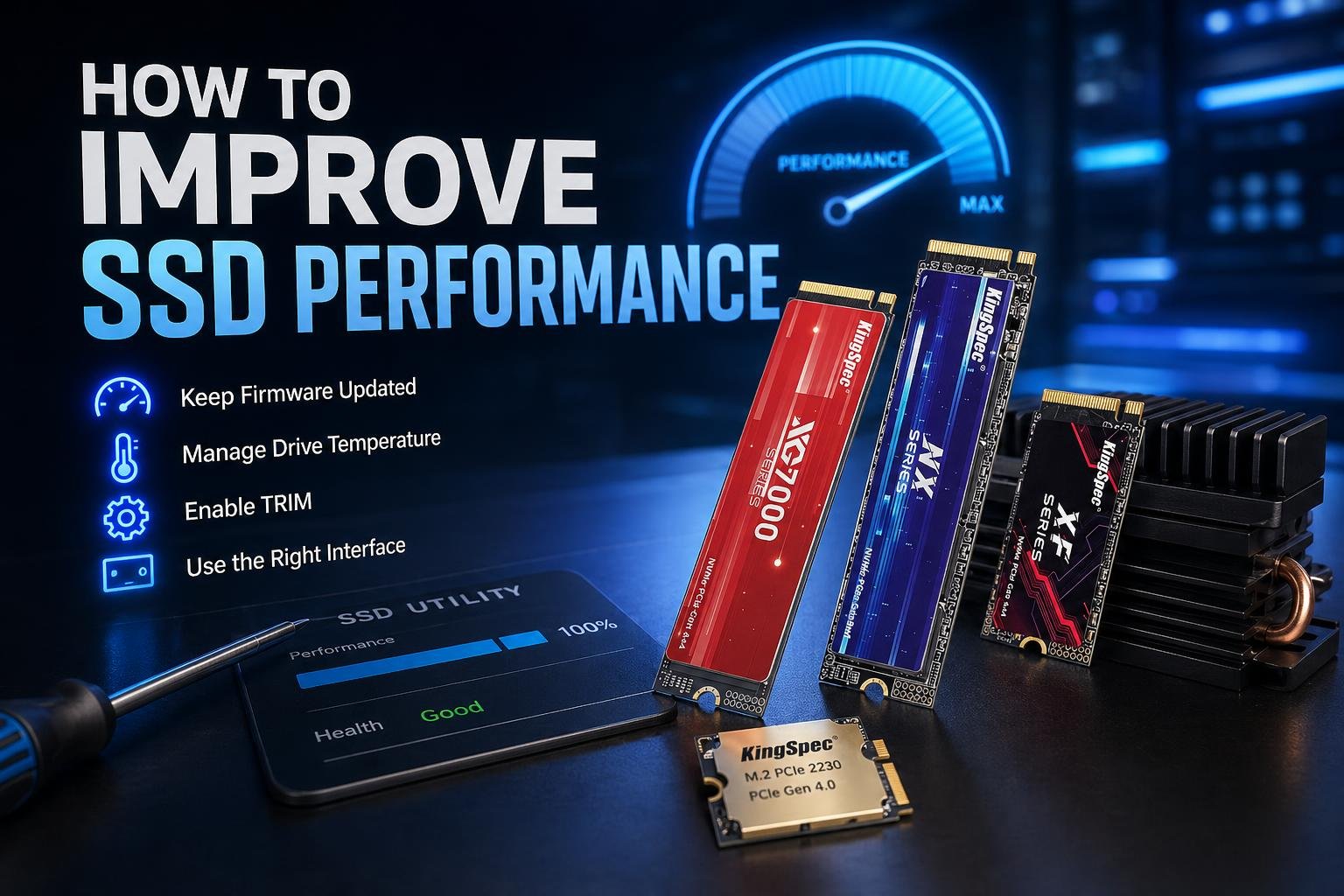 KingSpec SSD performance guide