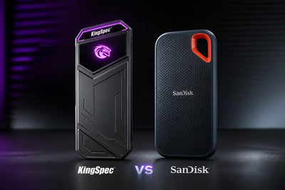 KingSpec vs SanDisk Portable SSD article