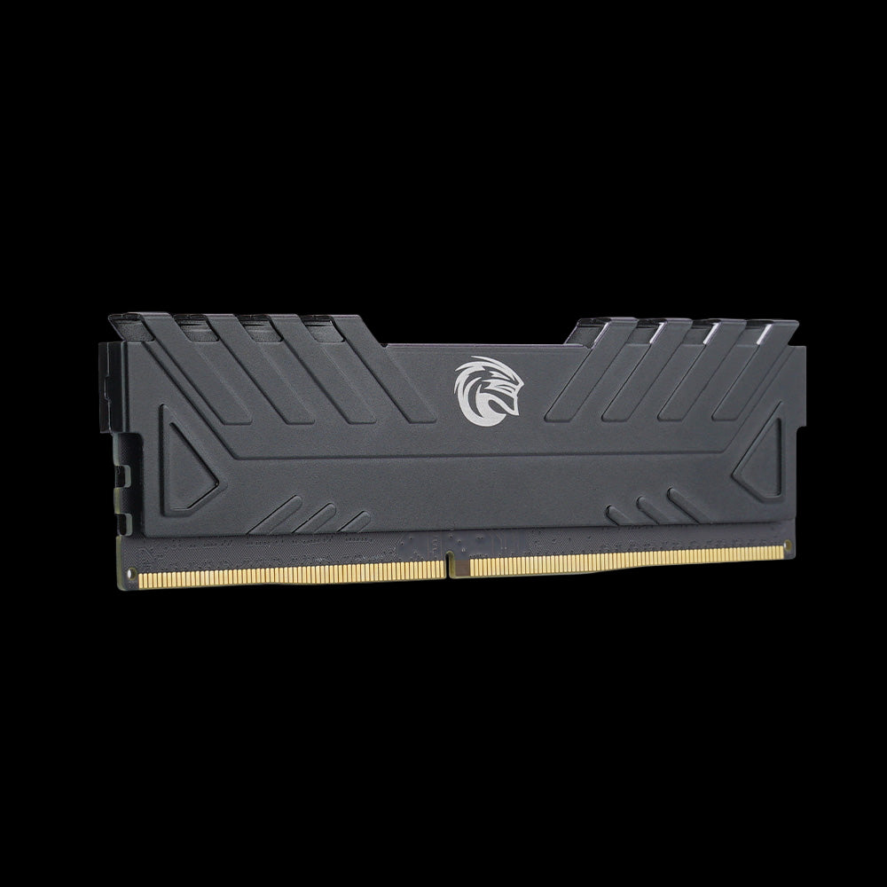 KingSpec DDR4 RAM Memory Heatsink Black & Red | 3200MHz | 32gb