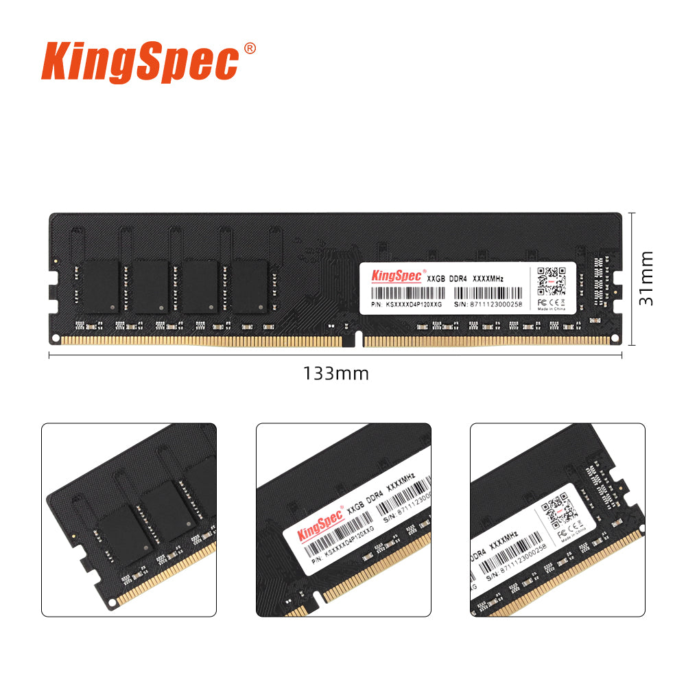 KingFast – ram ddr4 so-dimm pour pc portable, 4/8/16 go, 2400/2666